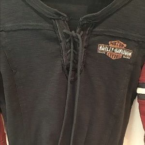 Amazing Women’s Harley Davidson 3/4 sleeve top. size S